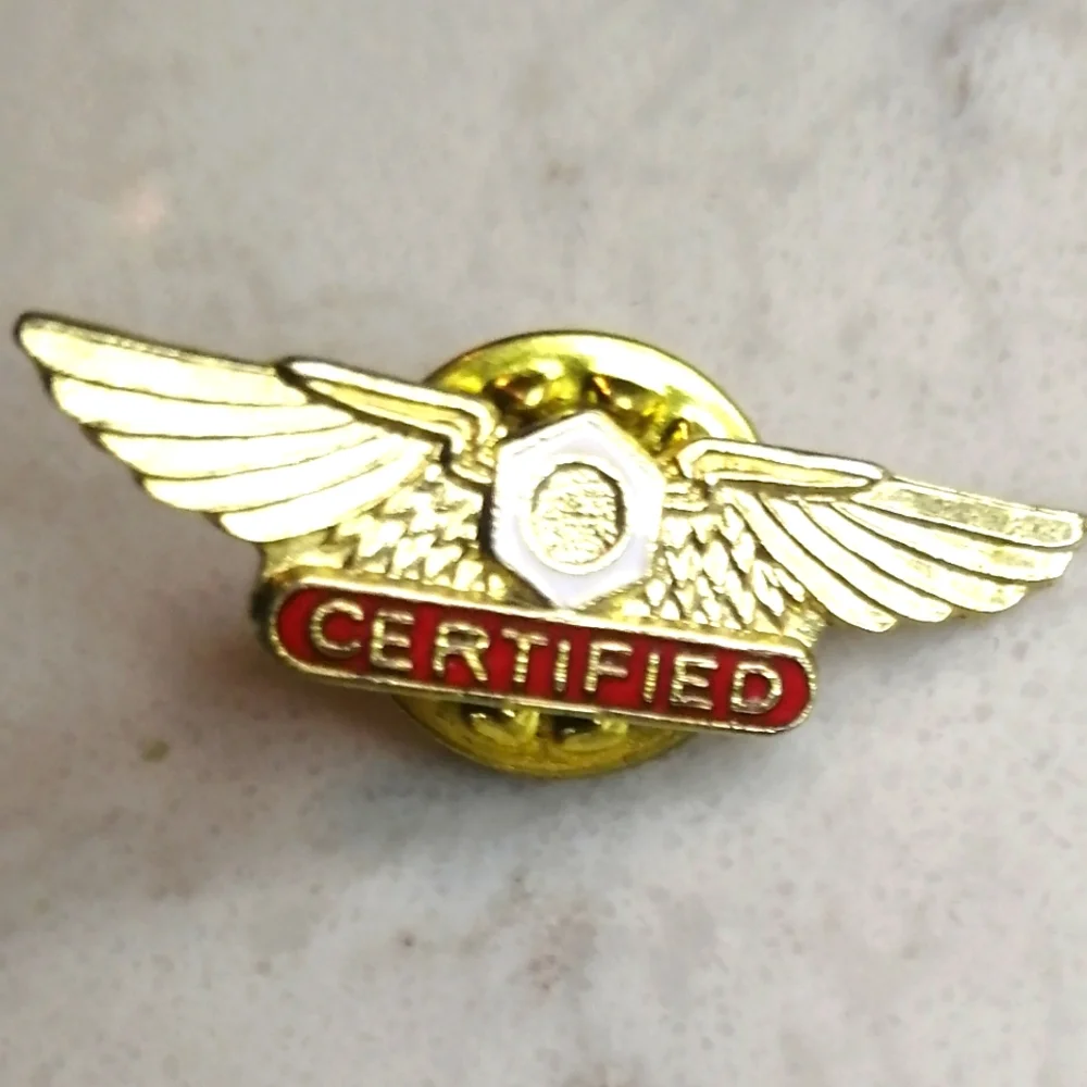 Certified Pin - Picture 1 of 2